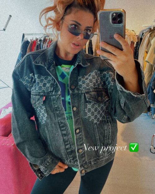 Levi’s Denim Jacket front,  select the brand