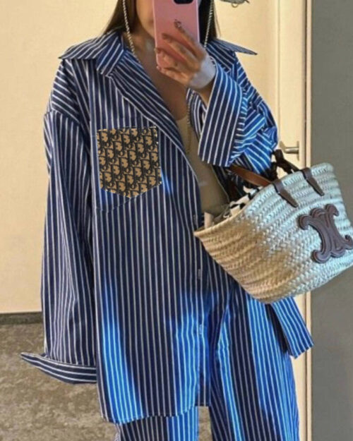 Unisex Blouse with pocket, select the fabric