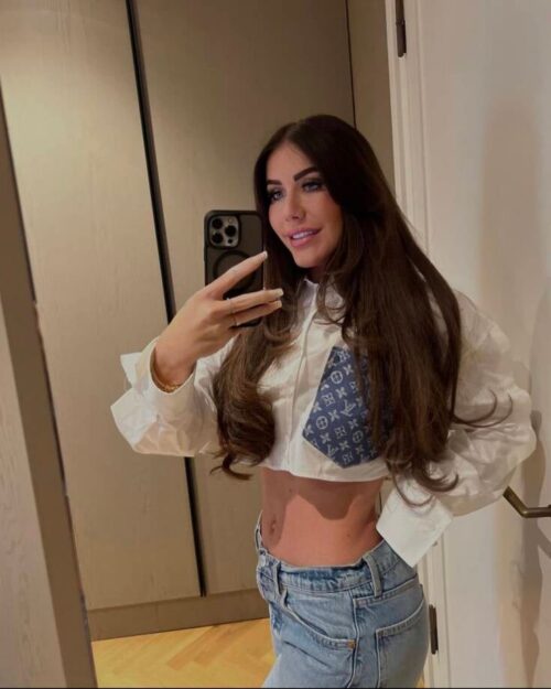 Cropped Blouse with pocket, choose fabric