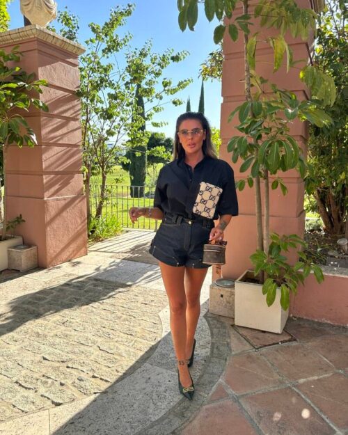 Blouse with teddy pocket