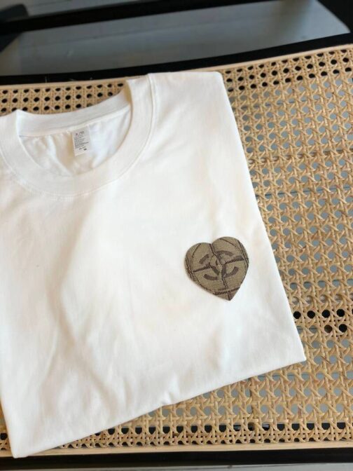 Unisex Upcycled T-Shirt Love, select the fabric - Image 5