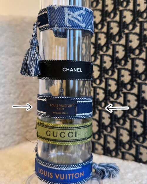Adjustable bracelet blue limited edition