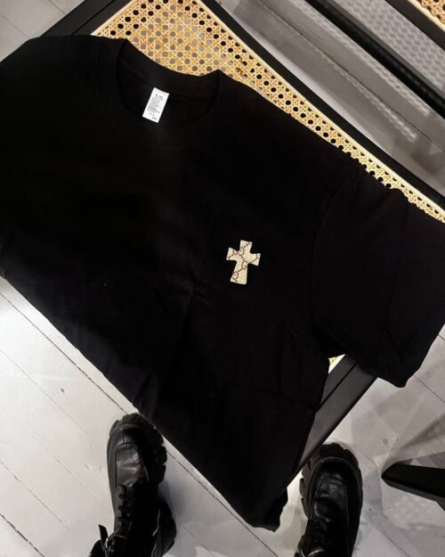 Unisex Upcycled T-shirt Cross