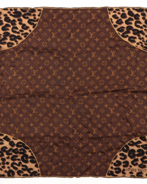 Louis Vuitton Leopard scarf