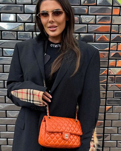 Blazer with burb sleeves