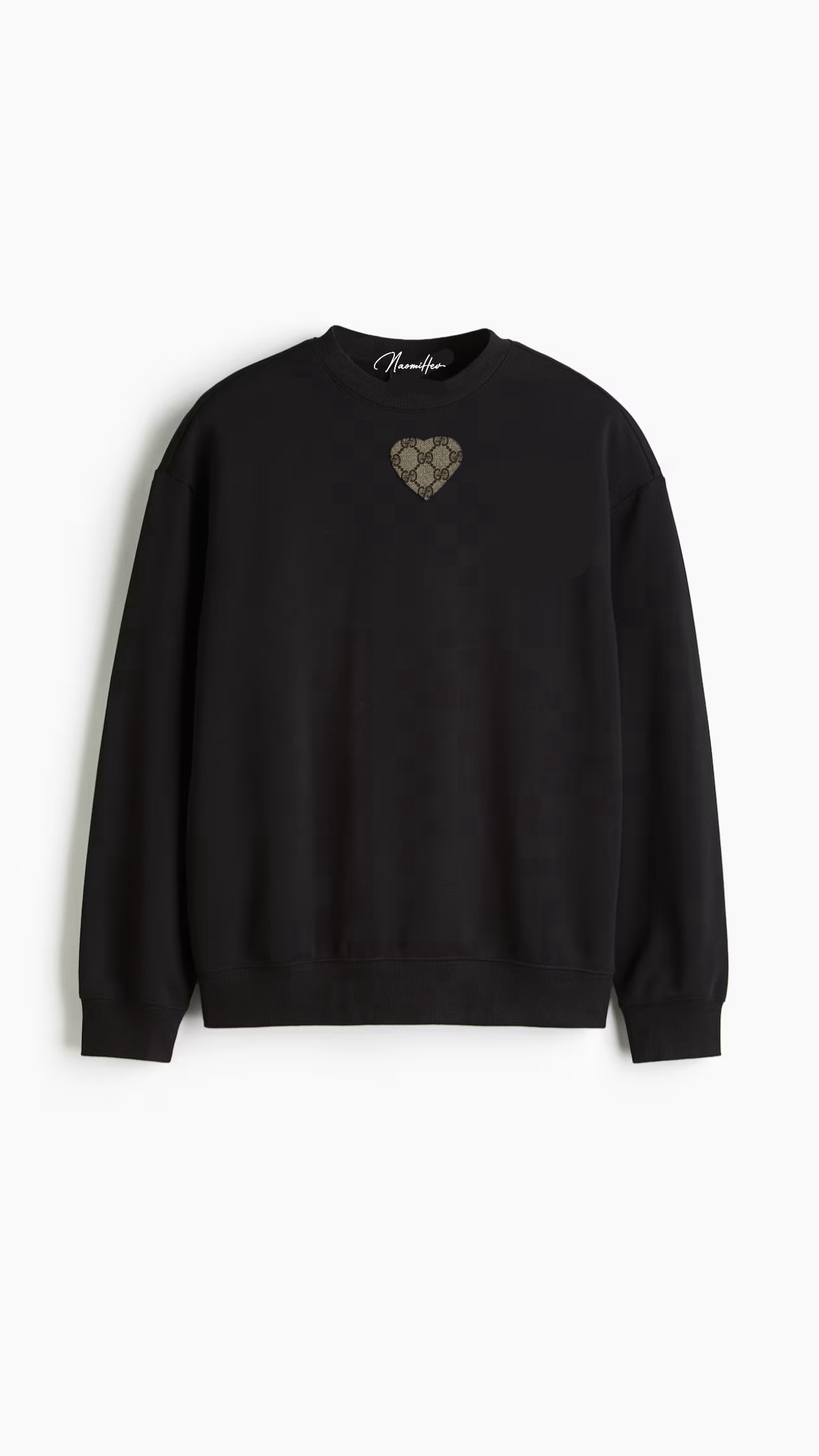 Sweater love middle, select the fabric