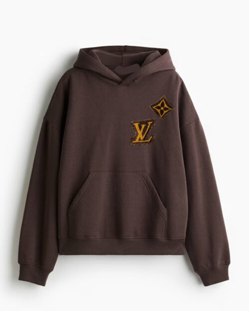 Hoodie Brown 2 logo