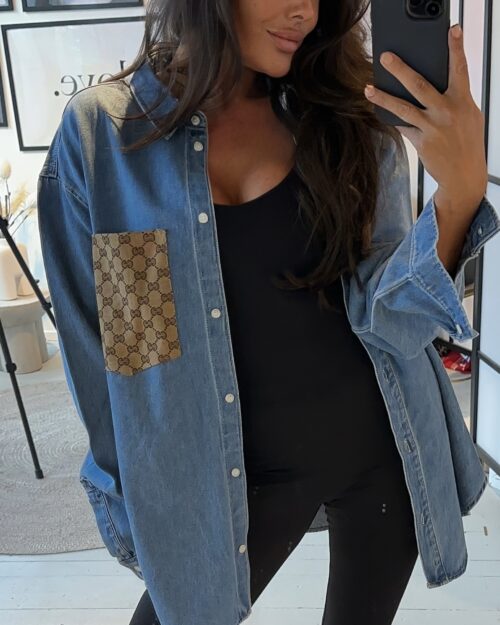 Unisex Blouse with pocket, choose fabric