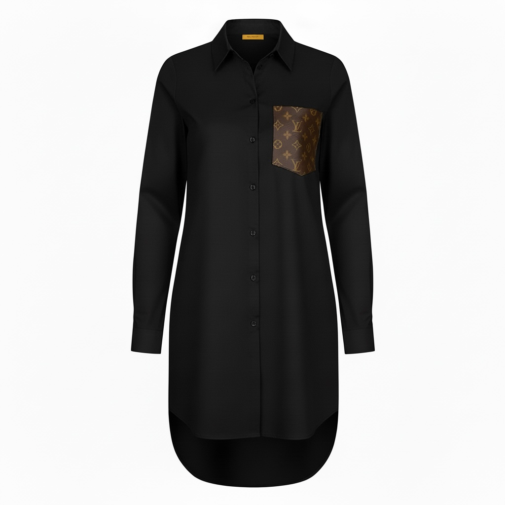 Long Blouse Dress, select the brand - Image 3