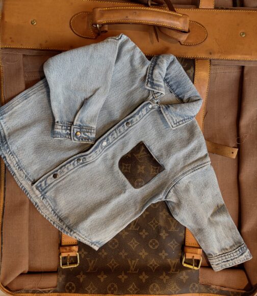 Kids denim blouse
