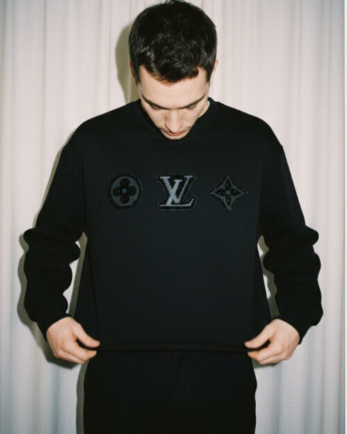 Classic logo row sweater, create yours