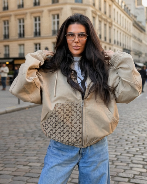 Unisex Urban Vintage Panel Jacket – Create yours