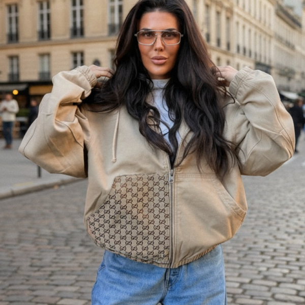 Unisex Urban Vintage Panel Jacket - Create yours