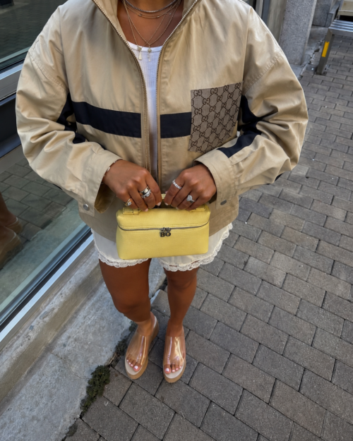 The Monaco Windbreak jacket black or beige – create yours